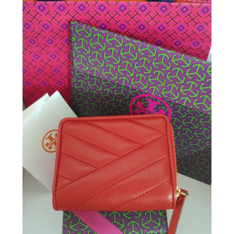 กระเป๋าสตางค์-tory-burch-สีแดง-อะไหล่ทอง