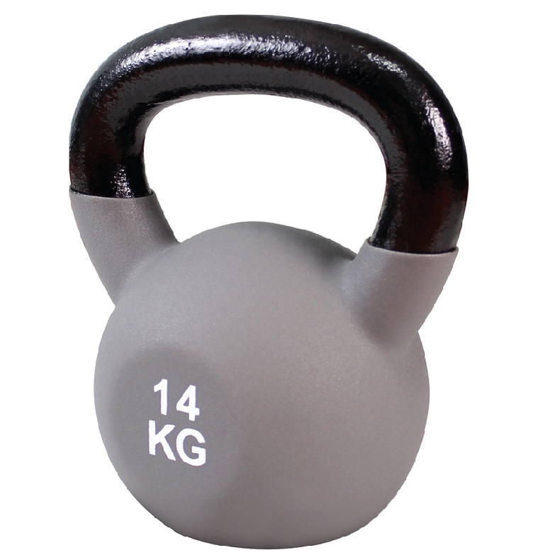SPORTLAND เคตเทิลเบล SPL Neoprene Kettlebell 14 kg/35P GY (2,380
