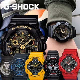 ภาพหน้าปกสินค้านาฬิกา คาสิโอ นาฬิกาผู้ชาย สายเรซิ่น Limited Black & Red รุ่น GA-GA-100 รับประกัน 1 เดือน ที่เกี่ยวข้อง