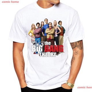 Men Sheldon Cooper Penny Summer The Big Bang Theory Tops Tees Unisex Casual 100% Cotton MenS T-Shirt Jhlh ผู้ชาย เสื้อย