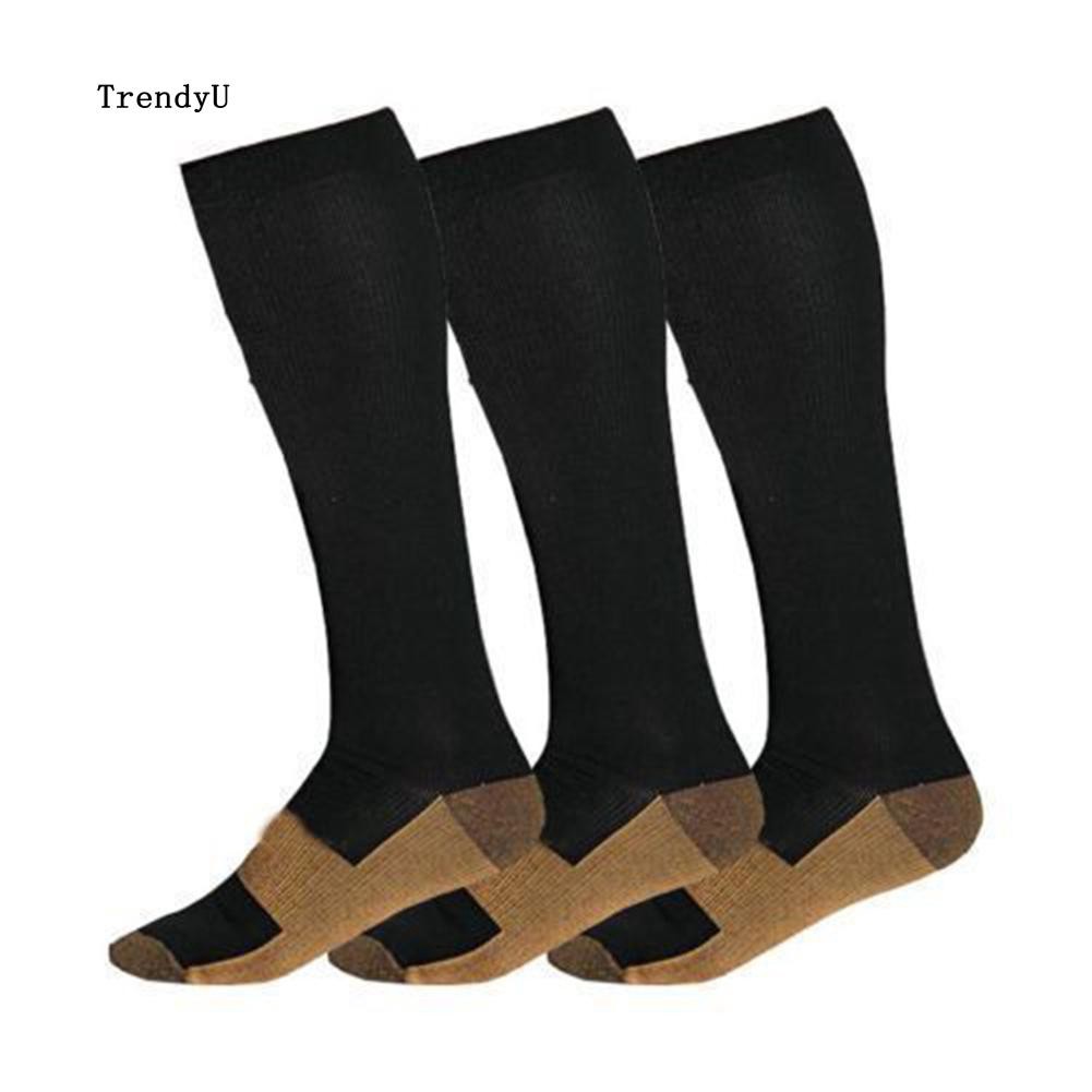 ภาพหน้าปกสินค้าTdu_ถุงเท้าสีทองแดงสำหรับผู้ชายและผู้หญิง