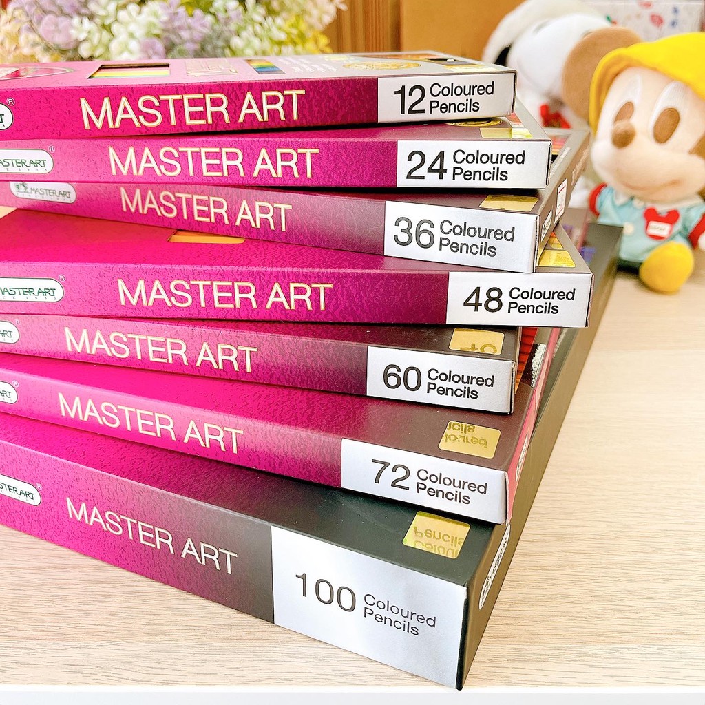 master-art-series-มาสเตอร์อาร์ต-ดินสอสีแบบแท่งยาว-สีไม้-72-สี-มาพร้อมกบเหลาในกล่อง