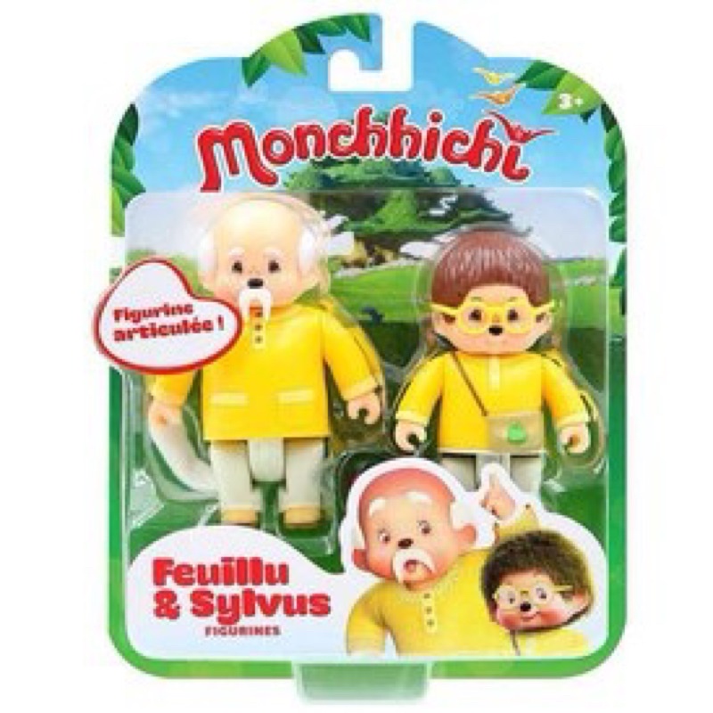 monchhichi-leafy-amp-sylvus-figurine-ฟิกเกอร์-มอน-ชิชิ-ลีฟฟี่และซิลวัส