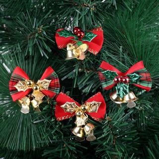 ภาพหน้าปกสินค้าโบคริสต์มาส ประดับกระดิ่ง สีแดงและสีทอง สำหรับแขวนประดับตกแต่งต้นคริสต์มาส ที่เกี่ยวข้อง