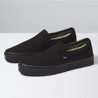 ภาพหน้าปกสินค้า[สินค้าลิขสิทธิ์] Vans Classic Slip on Black/Black  รองเท้าผ้าใบสีดำล้วน แวนส์สีดำล้วน สลิปออน ซึ่งคุณอาจชอบสินค้านี้