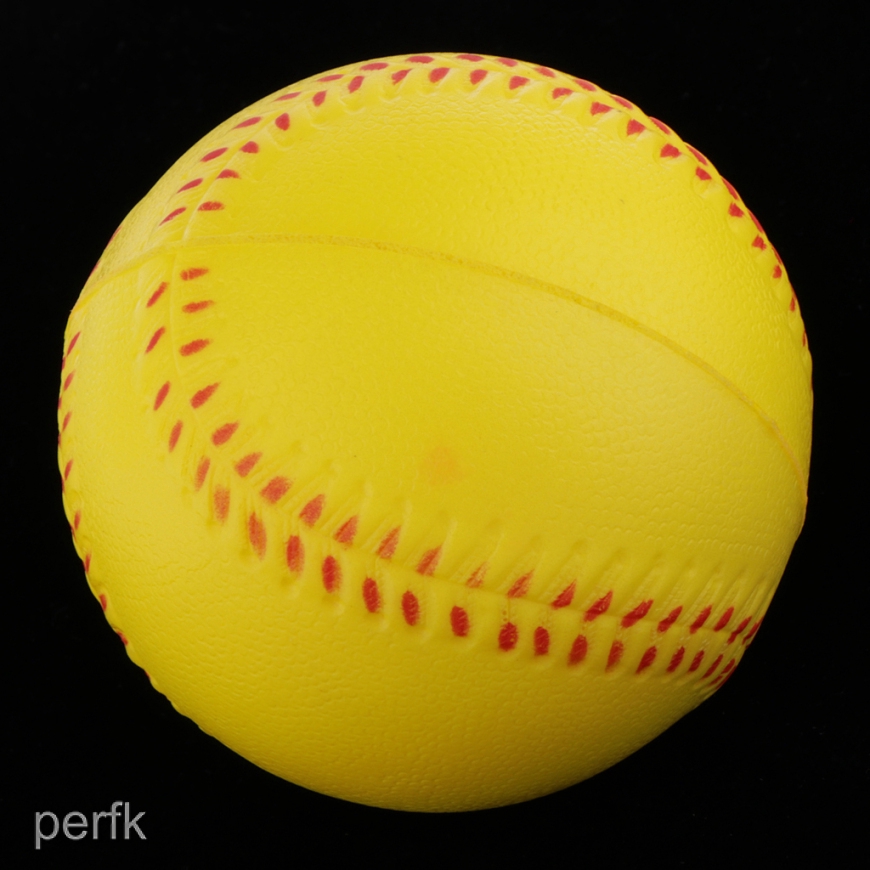 ภาพหน้าปกสินค้าPractice Trainning Base Ball Softball Baseball PU Polyurethane Elastic Ball จากร้าน perfk.th บน Shopee