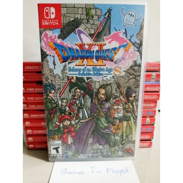 Dragon Quest XI Nintendo Switch มือสอง Shopee Thailand
