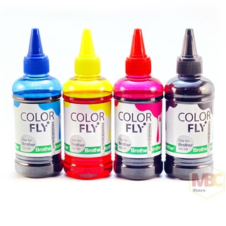 หมึกเติม Brother ขนาด 100 ml. COLOR FLY แท้ เติมได้ทุกรุ่น