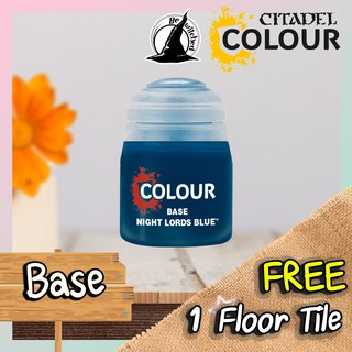 (Base) NIGHT LORDS BLUE : Citadel Paint แถมฟรี 1 Floor Tile