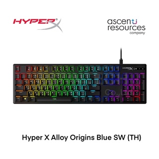 KEYBOARD (คีย์บอร์ด) HyperX Alloy Origins Blue SW (TH) ของใหม่ประกัน 2ปี