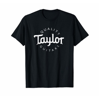 เสื้อยืดผ้าฝ้ายพิมพ์ลายคลาสสิก เสื้อยืด พิมพ์ลาย Taylor Guitars แฟชั่นฤดูร้อน สําหรับผู้ชาย ผู้หญิง S5200 2022