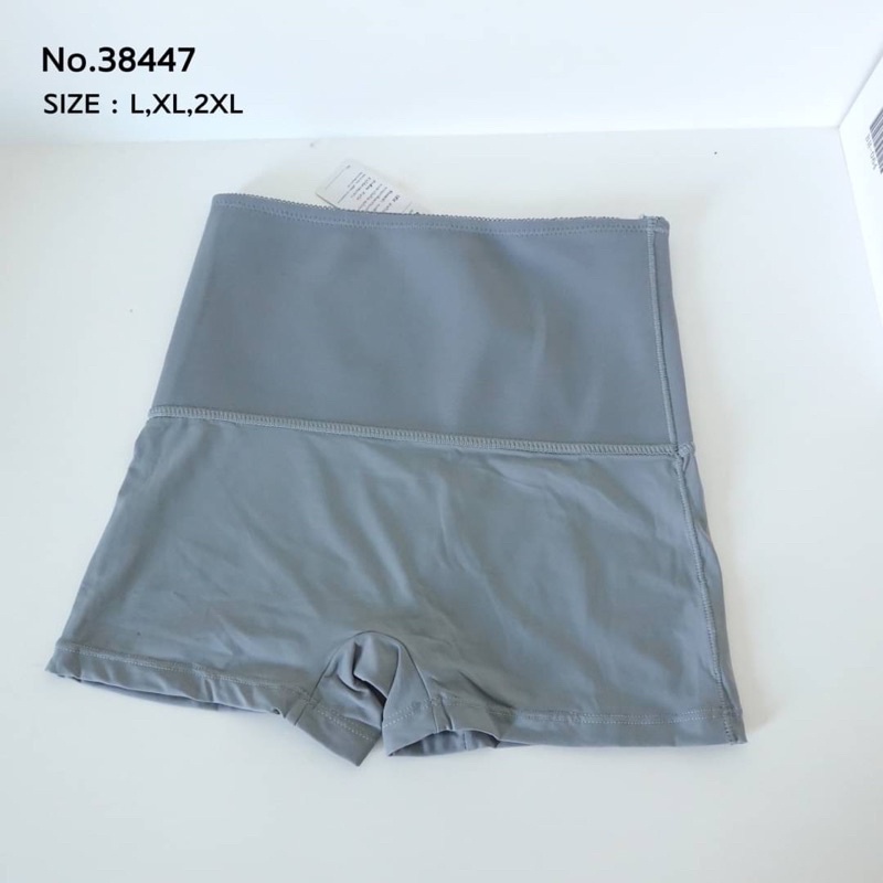 ภาพสินค้า38447 กางเกงซับใน ซับใน กางเกงในเอวสูง กางเกงกีฬาผู้หญิง ยางพารา จากร้าน kesineeshop519 บน Shopee ภาพที่ 3