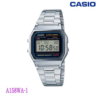A158WA-1 | วินเทจ | วัยหนุ่มสาว | นาฬิกา | CASIO สินค้าของใหม่ของแท้100% รับประกันศูนย์1 ปีค่ะ A158WA-1D