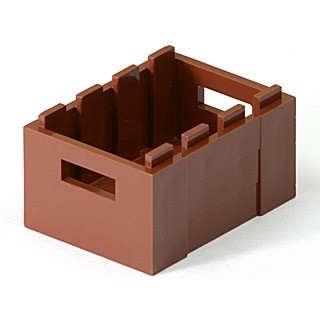 ภาพหน้าปกสินค้าชิ้นส่วนเลโก้ Lego Part Container, Crate 3 x 4 x 1 2/3 with Handholds (30150) ราคา/ชิ้น จากร้าน sanny_partsandbrick บน Shopee