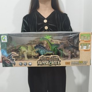 dinosaur toys โมเดลไดโนเสาร์ งานละเอียด 4 ตัว ของเล่นเด็ก ไดโนเสาร์ของเล่นเด็ก มีเก็บเงินปลายทาง ไดโนเสาร์