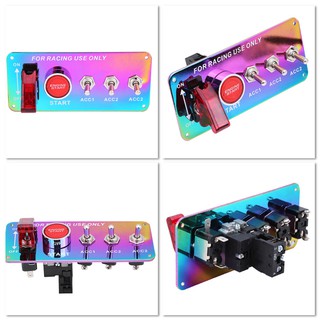 แผงสวิทซ์เครื่องบิน แผงรถแต่ง (Start Ignition Switch Panel)