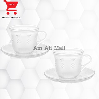 Am Ali Mall ชุดแก้วกาแฟกับจานลอง2ชุด