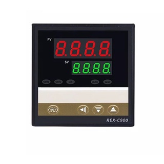 Thermostatอิเล็กทรอนิกส์อัจฉริยะเครื่องควบคุมอุณหภูมิFullอินพุต relay ssr ดิจิตอลPIDอุณหภูมิควบคุมเมตรREX-C900