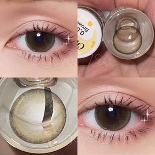 ✨Brown ขนาดตาโต (Bigeyes) สายตาปกติ สายตาสั้น ☀️กรองแสง uv ✔️จดทะเบียนถูกต้อง 🇰🇷คอนแทคเลนส์สัญชาติเกาหลี🇰🇷