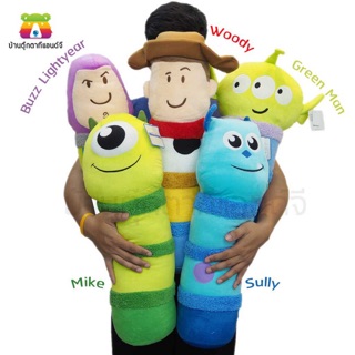 สินค้า หมอนข้างตุ๊กตา ทอยสตอรี่ Toy Story&Monster ซัลลี่ ไมค์ ลิขสิทธิ์แท้