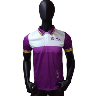 เสื้อการไฟฟ้า พิมพ์ลาย สีม่วง / ร้านบอลไทย เอฟซี Ballthaifc Sport