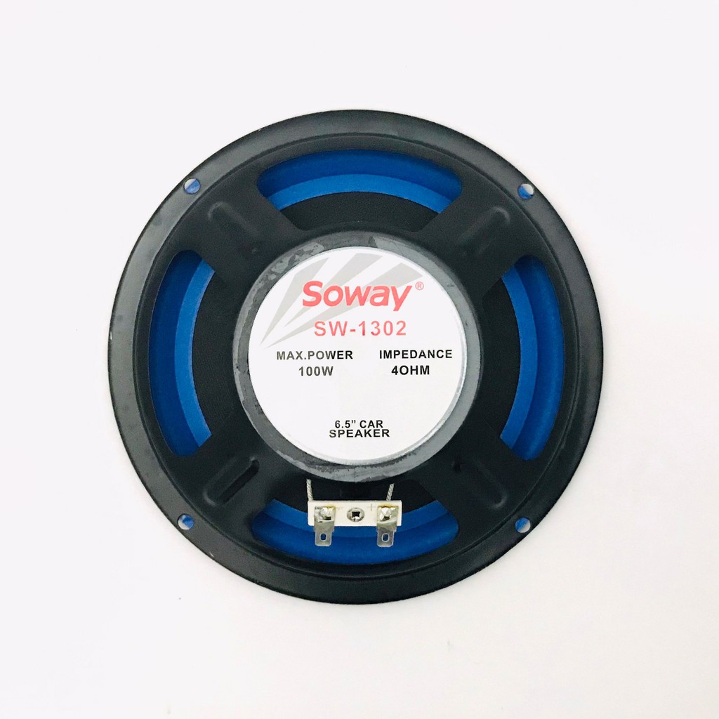 ลำโพงติดรถยนต์ 6”นิ้ว ฟูลเรนจ์ ลำโพง ยี่ห้อ SOWAY รุ่น SW-1302 แบบ FULL ...