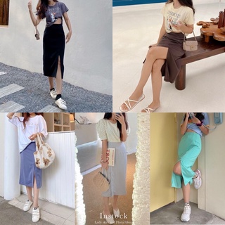 สินค้า Laurashop ใช้โค้ดลดได้อีก🧸New LadySkirt กระโปรงทรงเอวสูง งานไซส์✨