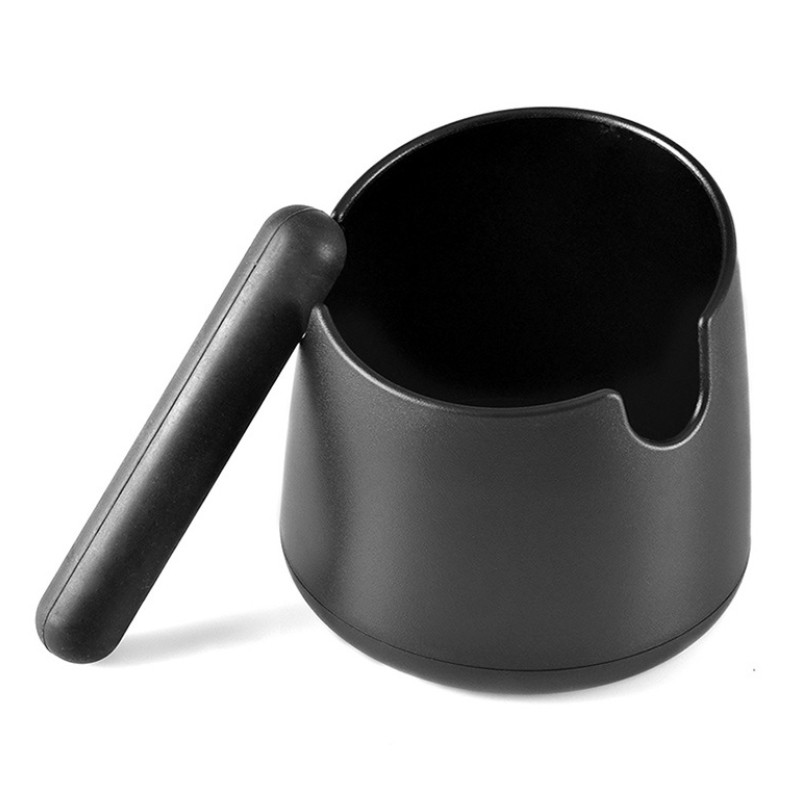 ถังเคาะกากกาแฟ-พลาสติก-abs-สีดำ-ไซด์-s-ทรงกลม-01-สำหรับใช้ในร้านกาแฟ-ใช้ในบ้าน