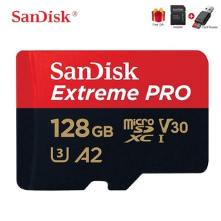 Memory Card Extreme PRO microSDXC UHS-I Card 256GB 128GB 64GB Read Speed 170MB/s TF Card 4K UHD With Adapter