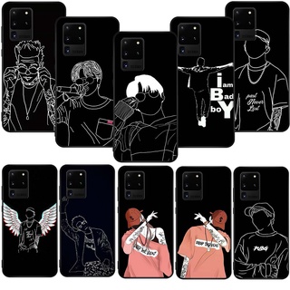 เคสโทรศัพท์มือถือ ซิลิโคนนิ่ม TPU ลายการ์ตูนอนิเมะ Black hip hop FM86 สําหรับ Samsung Galaxy Note9 Note10 Plus Note10 Pro Note10 Lite Note20 Ultra M60s