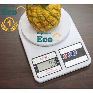Eco Home เครื่องชั่งดิจิตอล 10 กิโลกรัม ตาชั่งดิจิตอล เครื่องชั่งน้ำหนัก เครื่องชั่งในครัว