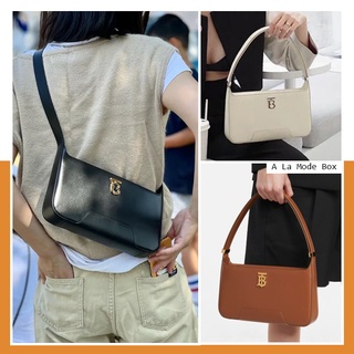 Original Burberry TB plaque shoulder bag ออริ หนังแท้