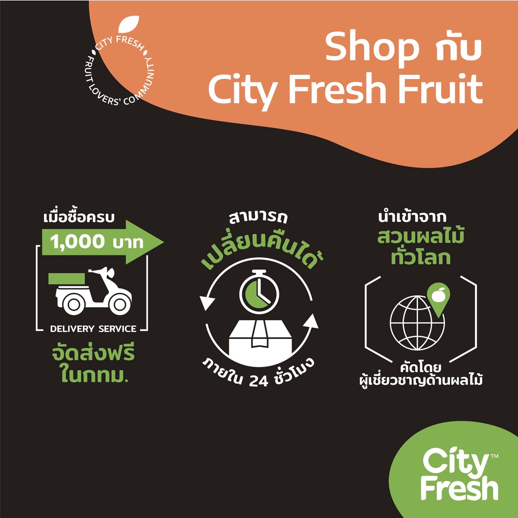 cityfresh-สมูทตี้-ผลไม้พร้อมปั่น-craft-smoothies-sunshine