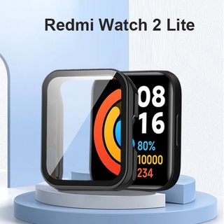 ภาพหน้าปกสินค้าTempered Glass Hard PC Cover for Redmi Watch 2 Lite Xiaomi Redmi Mi Watch2 Lite 2Lite SmartWatch Screen Protector Case ที่เกี่ยวข้อง