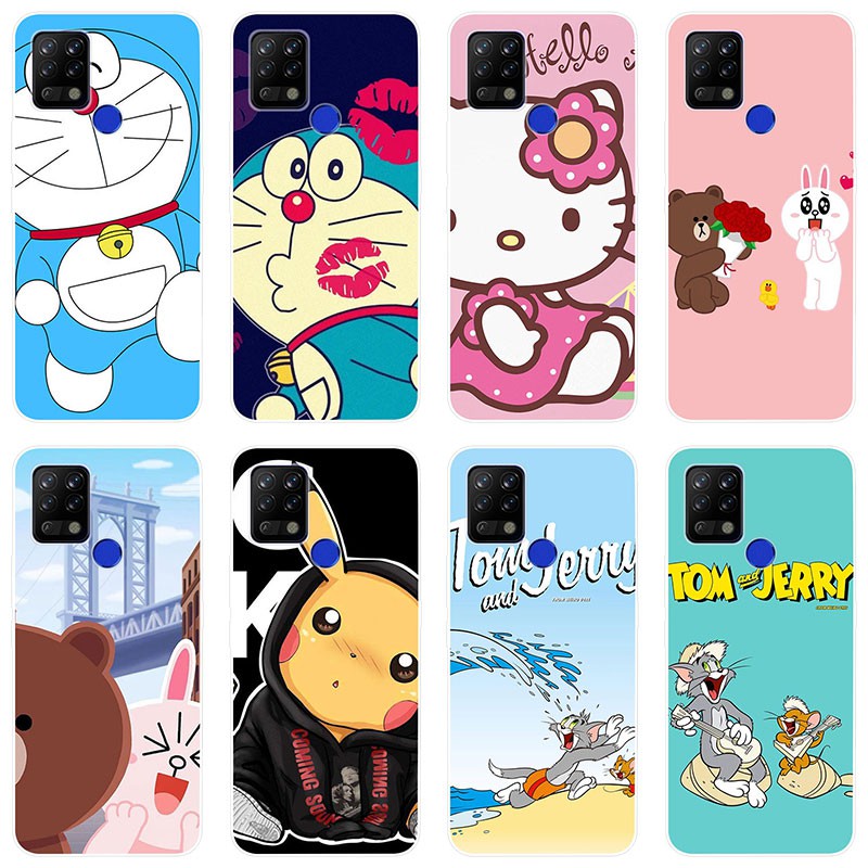 เคส-tecno-pova-พิมพ์ลายการ์ตูนน่ารักแบบด้านหลังเคส-tecno-pova-tecnopova-soft-silicone-tpu-case