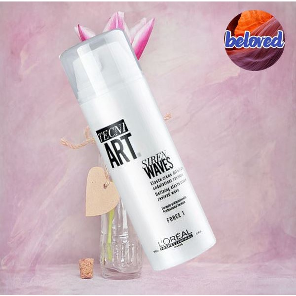 Loreal Tecni Art Siren Wave 150 ml ครีม จัดแต่งทรงผม (สำหรับผมดัด ...