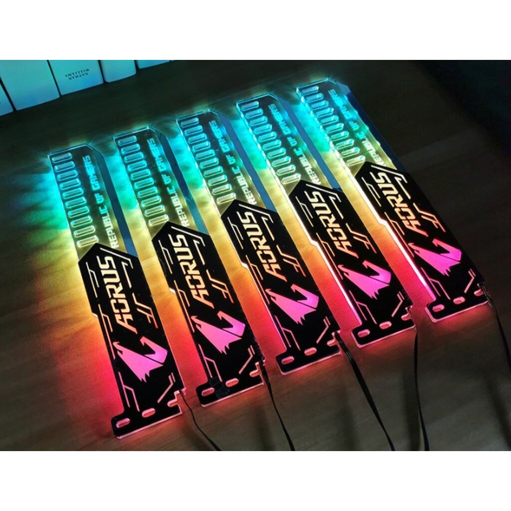 แผ่นค้ำ-การ์ดจอ-ในเคส-rgb-vga-rog-เพื่อรองรับการ์ดจอที่มีน้ำหนักมาก-สินค้าใหม่-ราคาสุดคุ้ม-พร้อมส่ง-ส่งเร็ว-ประกันไทย