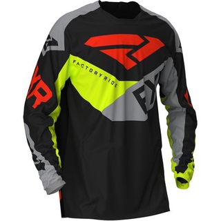 เสื้อกีฬาแขนสั้น แบบแห้งเร็ว ลาย FXR Off Road Enduro Jersey สําหรับผู้ชาย เหมาะกับการขี่รถจักรยาน