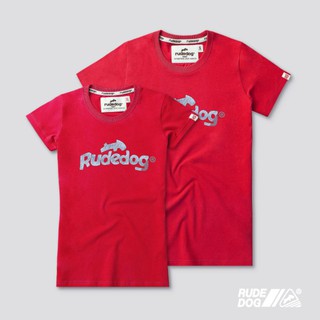 Rudedog เสื้อยืด รุ่น Logo21 สีแดง (ราคาต่อตัว)