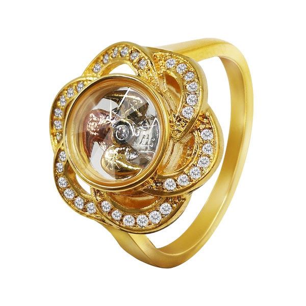 ราคาและรีวิวแหวนแชกงหมิว แหวนฟรีไซส์ แหวนปรับได้ ใบพัดสามกษัตริย์ แหวนกังหัน แชกงหมิวนำโชค (กังหันหมุนได้)