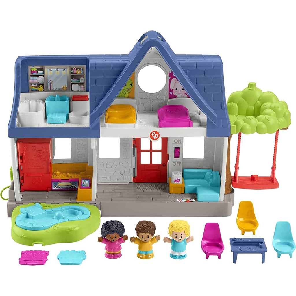 fisher-price-little-people-friends-together-play-house-ชุดของเล่นอิเล็กทรอนิกส์-ราคา-3-990-บาท