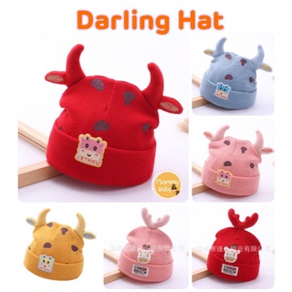 AM🐰Darling​ Hat หมวกไหมพรมสุดน่ารัก 0-12เดือน