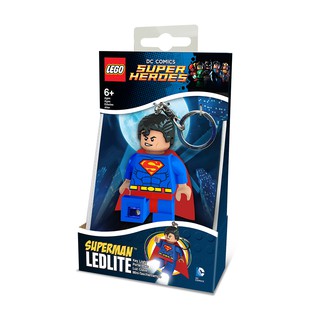 LEGO พวงกุญแจ ไฟฉาย เลโก้ มินิฟิกเกอร์ ซุปเปอร์แมน DC Comics - Superman Key Light ของแท้