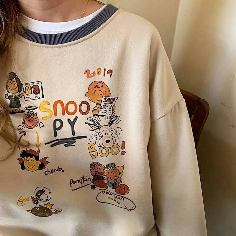 เสื้อแขนยาวลายสนุ๊ปปี้-snoopy-snoopy-ling-sleeve-shirt