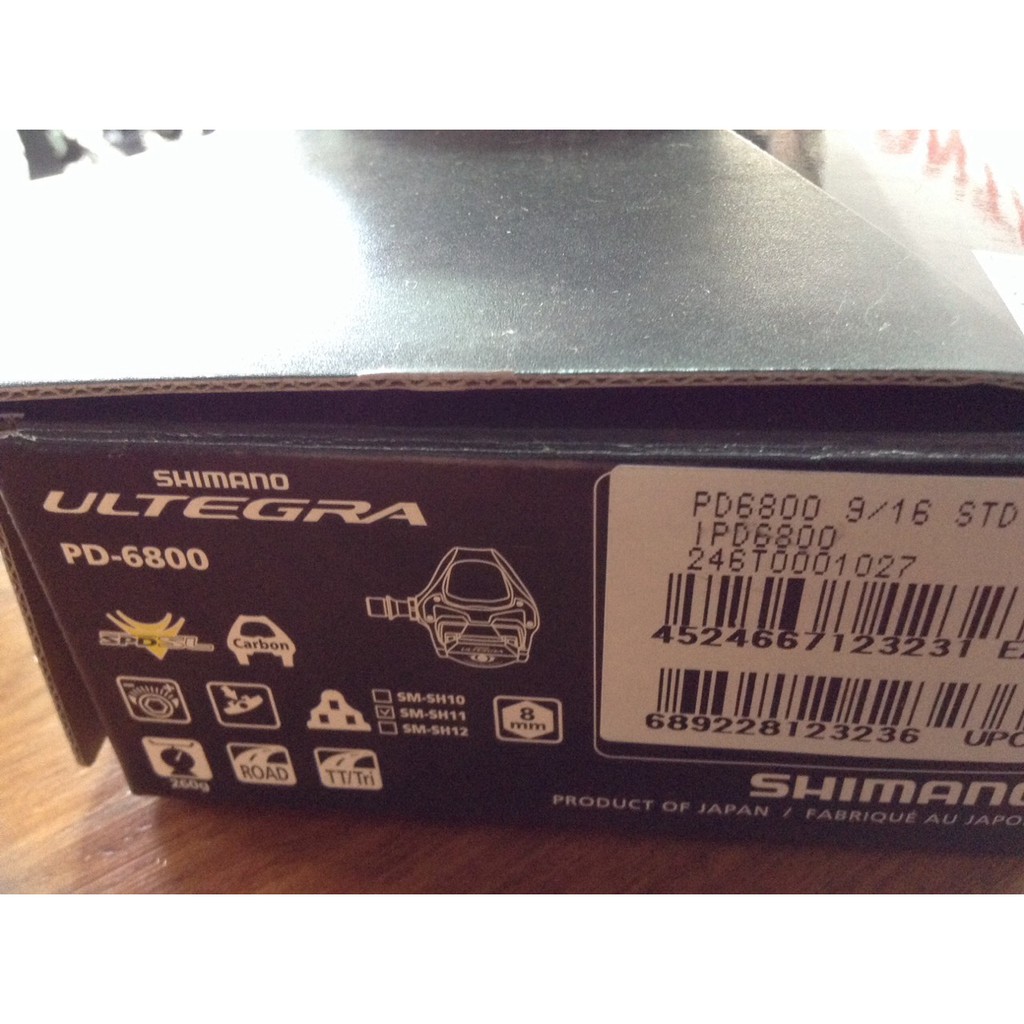 บันใดชิมาโน่-ultegra-pd-6800-c-คาร์บอน-มีครีท-ไม่มีทับทิม-มีกล่อง