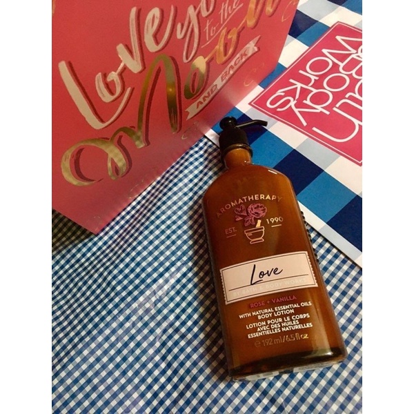 Bath & Body Works Aromatherapy Love Rose & Vanilla Body Lotion 192ml