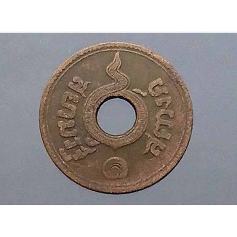 เหรียญสตางค์รู-เนื้อทองแดง-ชนิดราคา-1-สต-รศ-128-ผ่านใช้-สวย-หายากแล้ว-เหรียญโบราณ-๑-สตางค์-เหรียญสตาง-เหรียญรู-สต