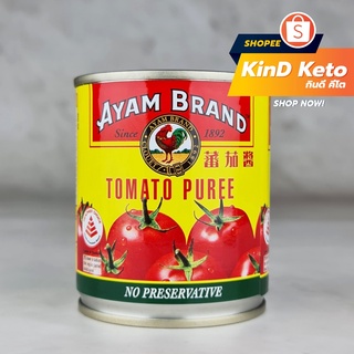 ภาพหน้าปกสินค้า[Keto] อะยัม AYAM มะเขือเทศเข้มข้น Tomato Puree 220g. ทำอาหารคีโต คีโต KinD Keto ที่เกี่ยวข้อง