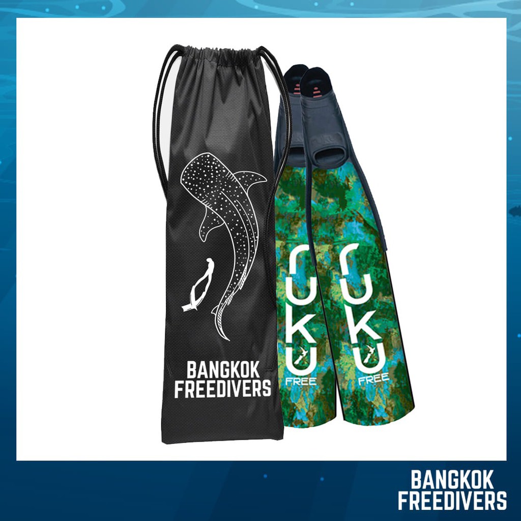 ภาพหน้าปกสินค้าBangkok Freedivers l Fin Freedive Bags Bangkok Freedivers l Fin Freedive Bags