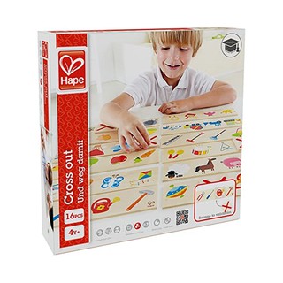 Hape Cross Out - ของเล่นเสริมทักษะ